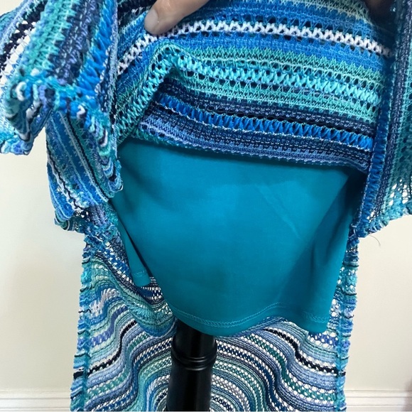 NWOT Women’s Blue Midi Tank Dress - Picture 6 of 8